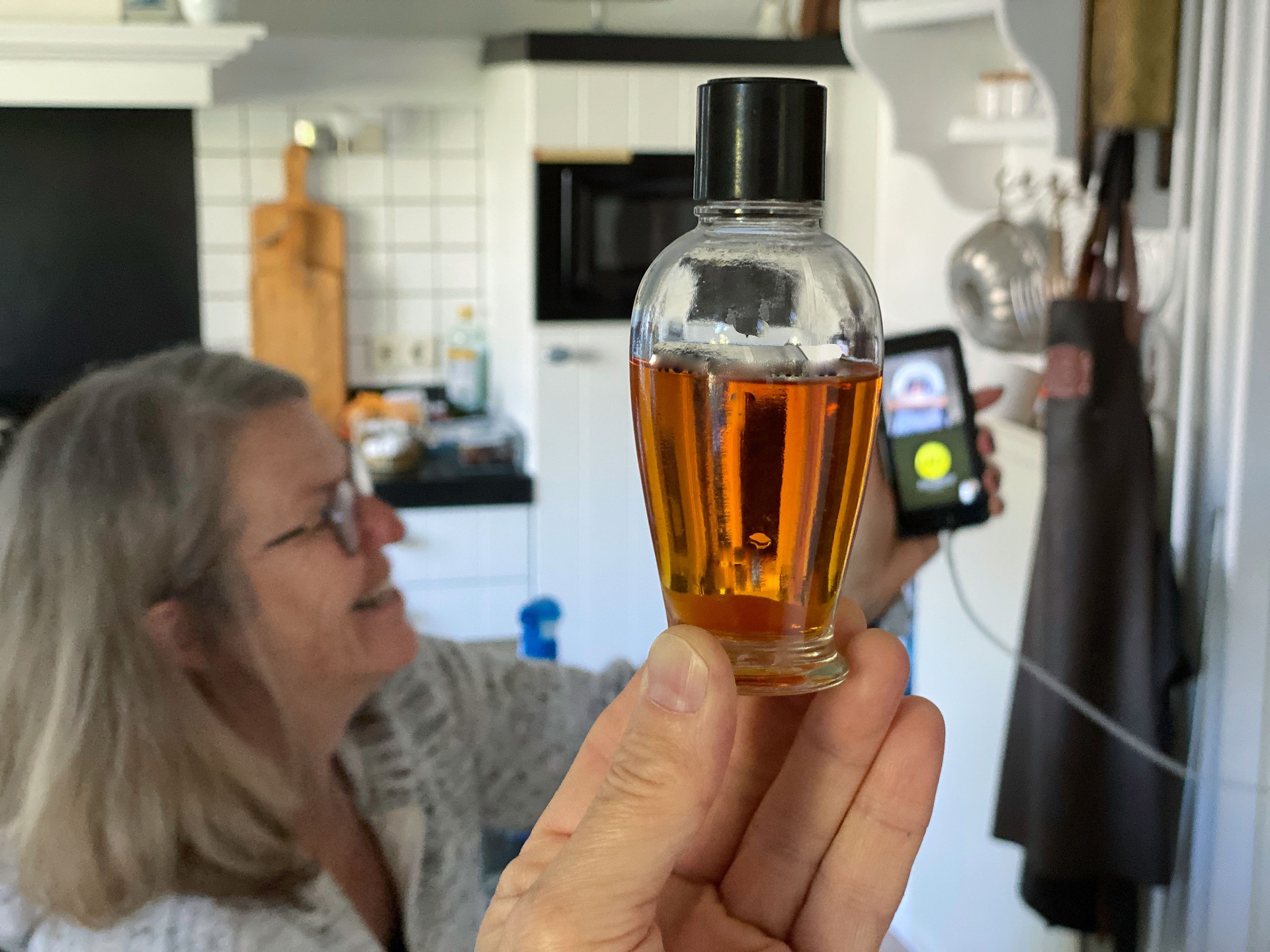 Retro parfum bottle